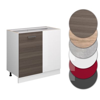 Vicco Universal Armoire dangle Gris 86cm avec porte, sans PT