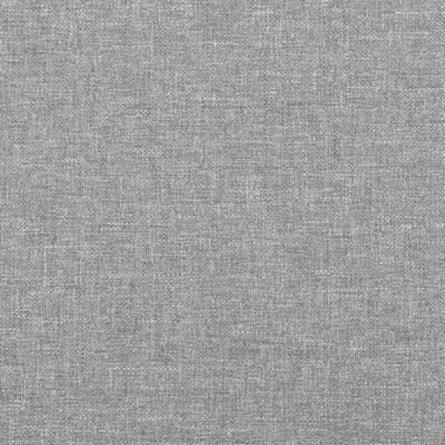 vidaXL 2 x Têtes de Lit Meubles de Chambre à Coucher Accessoires de Lit Simple Têtes de Cadre de Lit Intérieur Gris Clair 345784