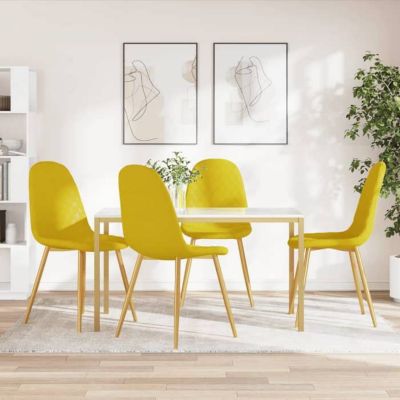 vidaXL 4x Chaises de Salle à Manger Chaises de Repas Sièges à Dîner Chaises de Cuisine Meubles de Cuisine Maison Intérieur 325686