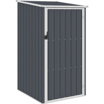 vidaXL Abri de jardin Anthracite 87x98x159 cm Acier galvanisé