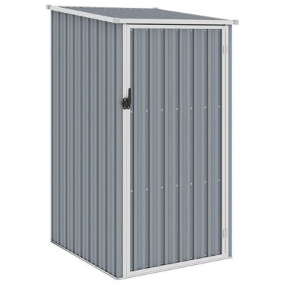 vidaXL Abri de jardin Gris 87x98x159 cm Acier galvanisé 46290