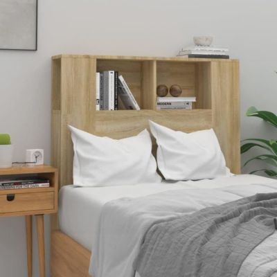 vidaXL Armoire de tête de lit Chêne sonoma 100x18,5x104,5 cm 811910.
