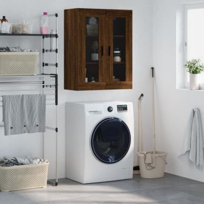 vidaXL Armoire murale chêne marron 69,5x34x90 cm 828499