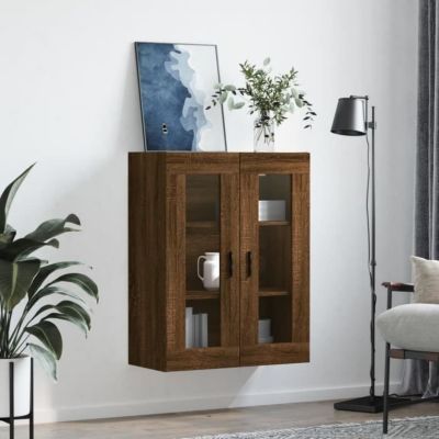 vidaXL Armoire murale chêne marron 69,5x34x90 cm 828499