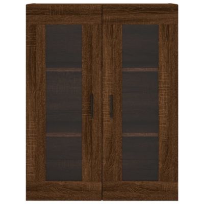 vidaXL Armoire murale chêne marron 69,5x34x90 cm 828499
