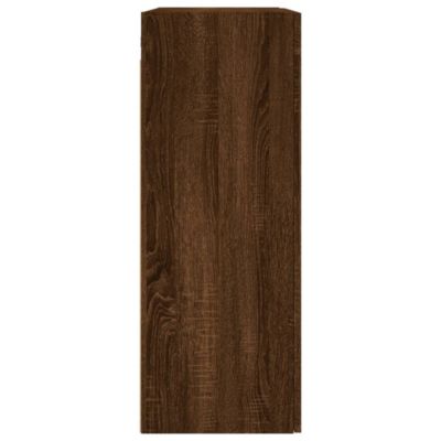 vidaXL Armoire murale chêne marron 69,5x34x90 cm 828499