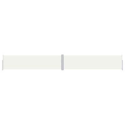 vidaXL Auvent latéral rétractable Crème 160x1200 cm 318067
