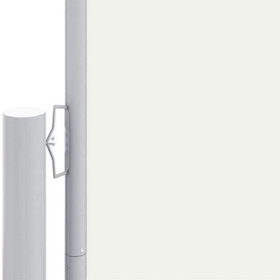vidaXL Auvent latéral rétractable Crème 160x1200 cm 318067