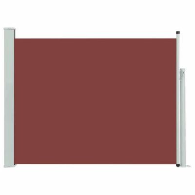vidaXL Auvent Latéral Rétractable de Patio Store Latéral Brise-vue Abri Soleil Jardin Terrasse Balcon Exterieur Résistant 48399