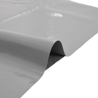 VIDAXL - Bache gris 4x7 m 600 g m2 - PVC anti UV - Oeillets metalliques