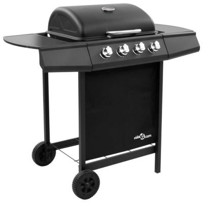 vidaXL Barbecue Gril à Gaz avec 4 Brûleurs Gril d'Extérieur Grille de Cuisson Barbecue de Jardin Barbecue d'Extérieur 48545