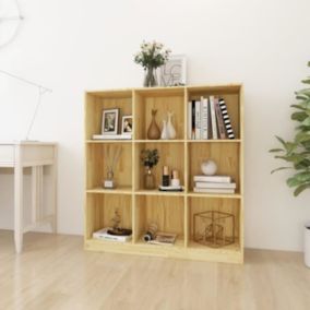 VidaXL Bibliothèque-Séparateur de pièce 104x33,5x110 cm Pin massif