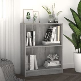 VidaXL Bibliothèque Sonoma gris 60x24x74,5 cm Bois d'ingénierie 815085