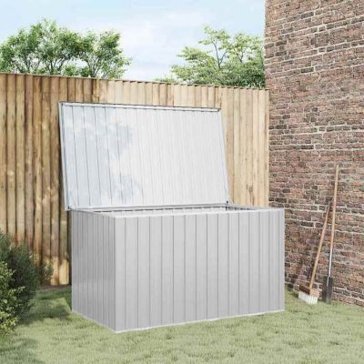 vidaXL Boîte de Rangement de Jardin, Coffre de Stockage, Outils de Jardinage, Organisateur de Terrasse Patio Arrière-cour 46270