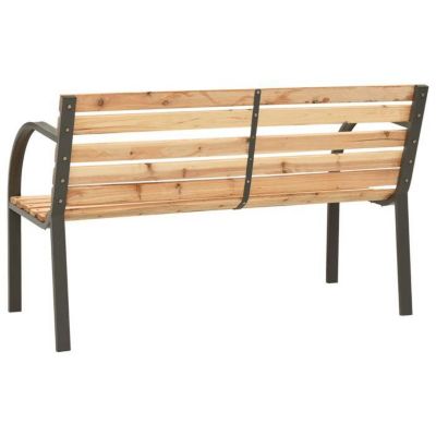 vidaXL Bois de Pin Chinois Banc de Jardin pour Enfants Meuble d'Extérieur Banc de Patio Meuble de Jardin Banc de Terrasse 317119