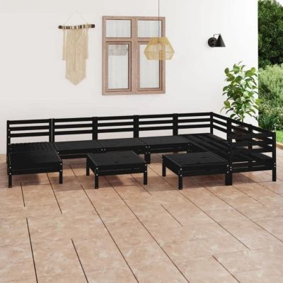 2 Tables Palette De Jardin En Pin Imprégné Gris - 60x62x37 Cm, Modulables, Pour Terrasse Ou Salon Extérieur - 4