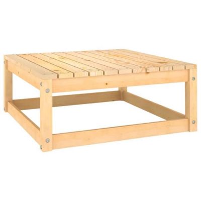 vidaXL Bois de Pin Solide Salon de Jardin 4 pcs avec Coussins Ensemble de Meubles d'Extérieur Meubles de Terrasse Mobilier 3083742