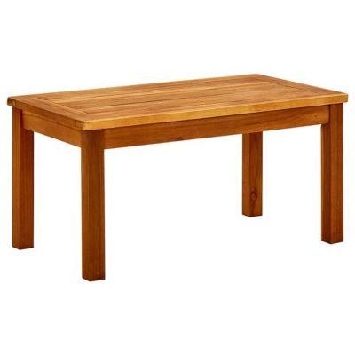 vidaXL Bois Solide d'Acacia Table Basse de Jardin Table d'Appoint de Patio Table de Terrasse Meuble d'Extérieur Meuble de 316399