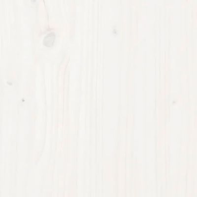 vidaXL Buffet Blanc 31,5x34x75 cm Bois massif de pin