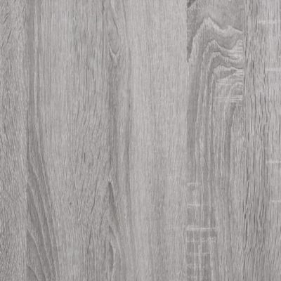 vidaXL Buffet sonoma gris 100x35x80 cm bois d'ingénierie 835542