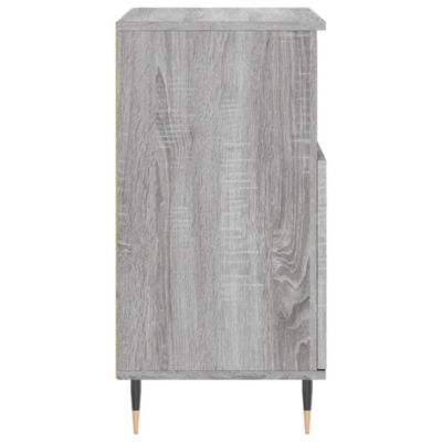 vidaXL Buffets 3 pcs Sonoma gris Bois d'ingénierie 3190147