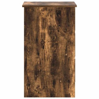 vidaXL Bureau Chêne fumé 90x45x76 cm Bois d'ingénierie 815507