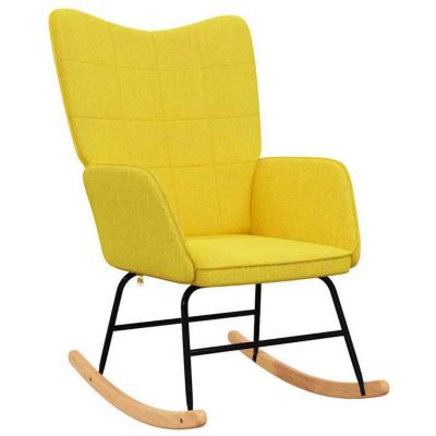 vidaXL Chaise à Bascule avec Tabouret Siège de Relaxation Fauteuil de Salon Salle de Séjour Siège de Salon Maison Intérieur 328025