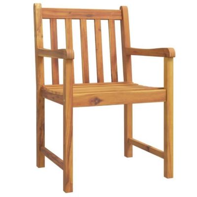 vidaXL Chaises de jardin lot de 6 56x55,5x90 bois massif d'acacia 3206273