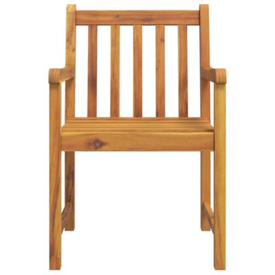vidaXL Chaises de jardin lot de 6 56x55,5x90 bois massif d'acacia 3206273