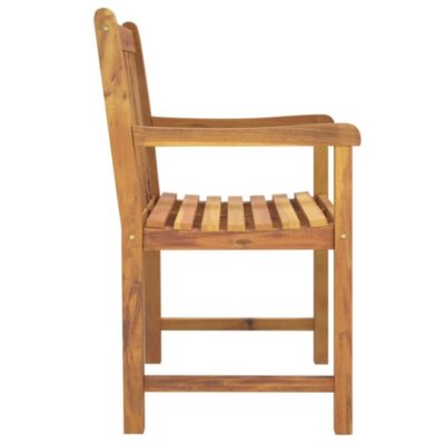 vidaXL Chaises de jardin lot de 6 56x55,5x90 bois massif d'acacia 3206273