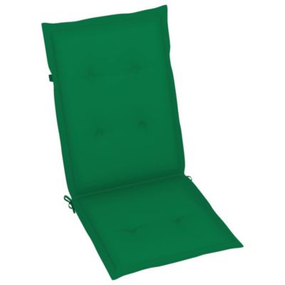 vidaXL Chaises inclinables de jardin, 2 pcs avec coussins Bois d'acacia.
