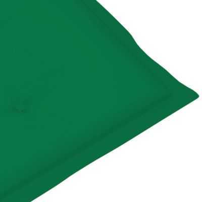 vidaXL Chaises inclinables de jardin, 2 pcs avec coussins Bois d'acacia.