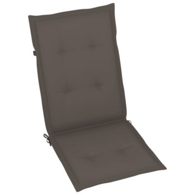 vidaXL Chaises inclinables de jardin 6 pcs avec coussins Bois d'acacia