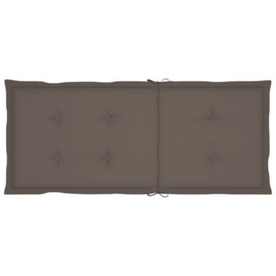 vidaXL Chaises inclinables de jardin 6 pcs avec coussins Bois d'acacia