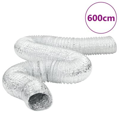 VIDAXL - Conduit de ventilation aluminium flexible - 6 m - D10 cm