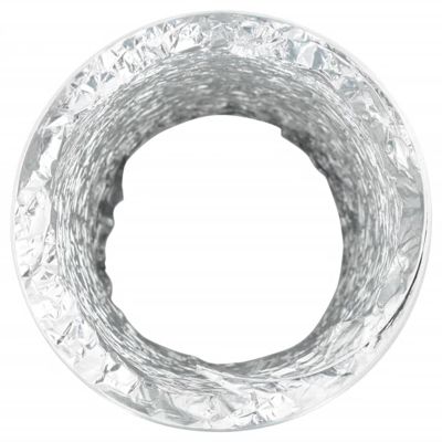 VIDAXL - Conduit de ventilation aluminium flexible - 6 m - D10 cm