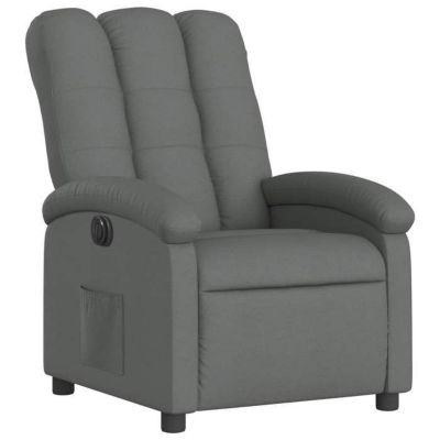 vidaXL Fauteuil Inclinable Électrique, Chaise de Relaxation avec Dossier et Repose-pied Réglables, Siège de Salon, Moderne, 320406
