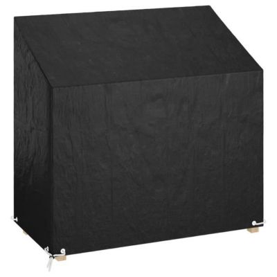 vidaXL Housse de banc de jardin 8 œillets 130x70x70-88 cm polyéthylène 319338