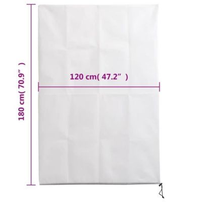 vidaXL Housses de protection pour plantes avec fermeture éclair 10 pcs 3203550