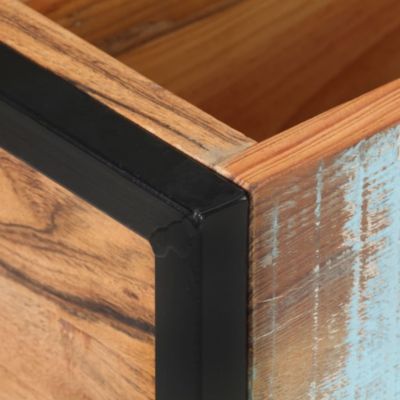 vidaXL Jardinière 60x20x68 cm Bois de récupération massif