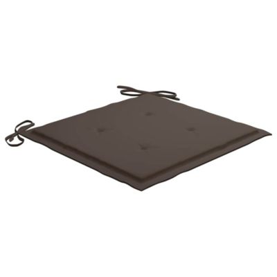 vidaXL Lot de 2 Chaises Pliables de Jardin avec Coussins, Sièges de Terrasse, Chaises de Salle à Manger, Meubles de Patio 3063995