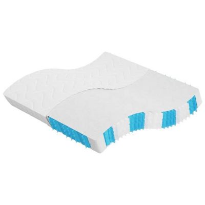 vidaXL Matelas à ressorts ensachés dureté moyenne 200x200 cm 3206418