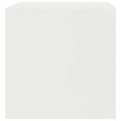 vidaXL Meuble TV Blanc 80 x 40 x 40 cm Aggloméré