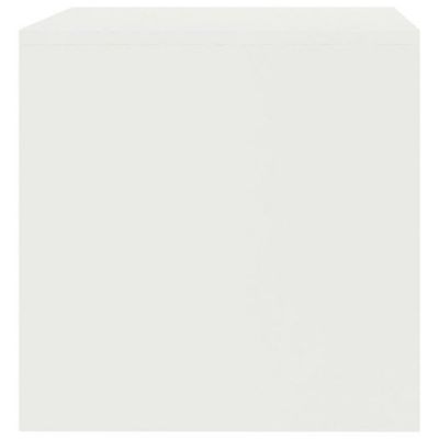 vidaXL Meuble TV Blanc 80 x 40 x 40 cm Aggloméré