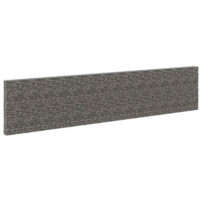 vidaXL Mur en gabion avec couvercles Acier galvanisé 900x30x200 cm
