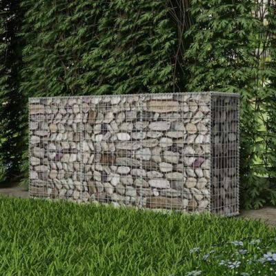 50 Crochets De Gabion 50 Cm – Acier Galvanisé Robuste, Idéal Pour Stabiliser Et Assembler Vos Murs En Gabions Facilement