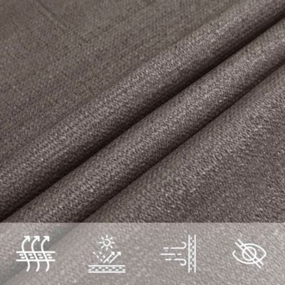 vidaXL Parasol en PEHD rectangulaire 2x4 m Anthracite