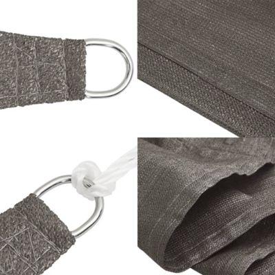 vidaXL Parasol en PEHD rectangulaire 2x4 m Anthracite