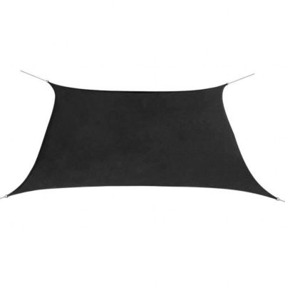 vidaXL Parasol en tissu Oxford carré 3,6 x 3,6 m Anthracite