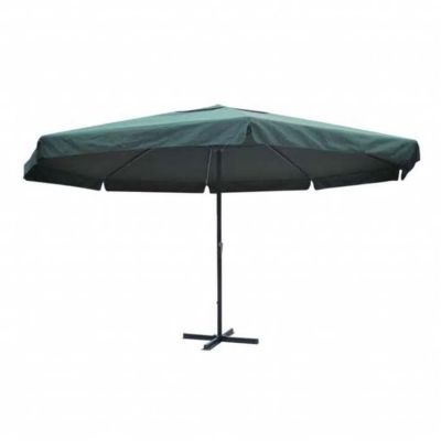 vidaXL Parasol Vert Aluminium 500 cm